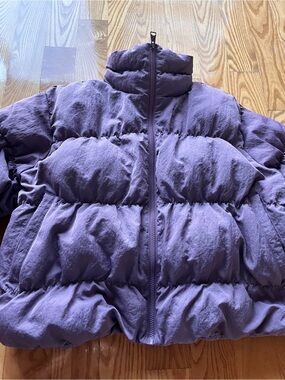 Jordan Lavender Jacket with Red Jumpman Logo women’s medium like new condition